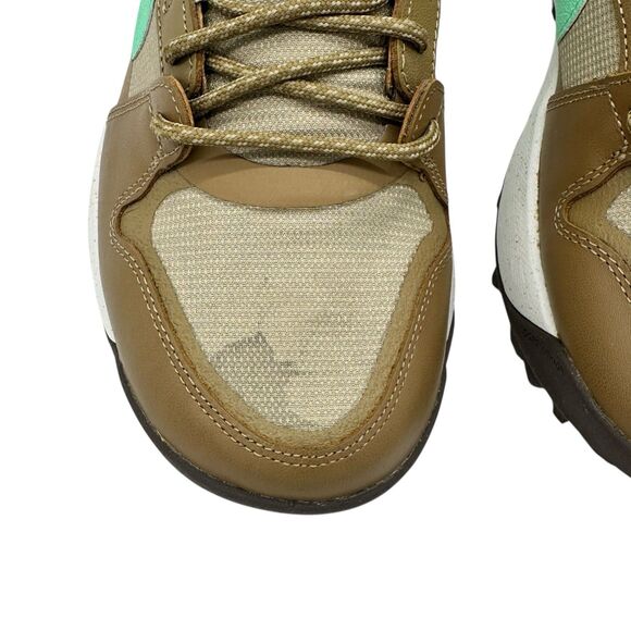 Nike ACG Lowcate Hiking Shoes Outdoor DX2256-200 Mens Size 8 Tan Sea Foam Green main image 5